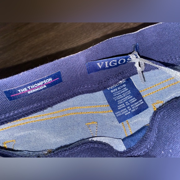 Girls Vigoss Super Stretch Bermuda Shorts Knit Waistband Blue (2JEANSFOR 1 Deal) - Picture 4 of 17